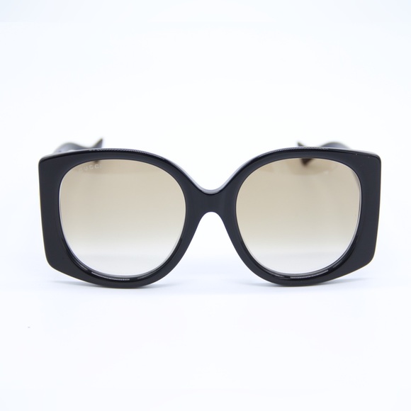 NEW GUCCI GG1257SA 004 BLACK SUNGLASSES GUCCI GG 1257SA - Picture 3 of 12